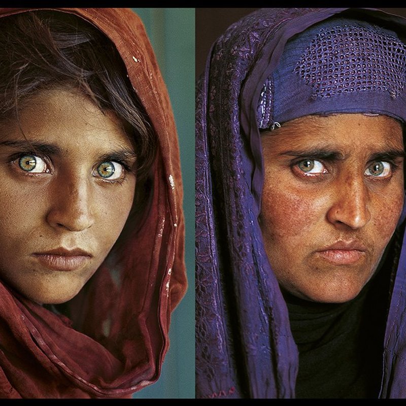 Italia da asilo a Sharbat Gula, la famosa 'niña afgana' de National Geographic