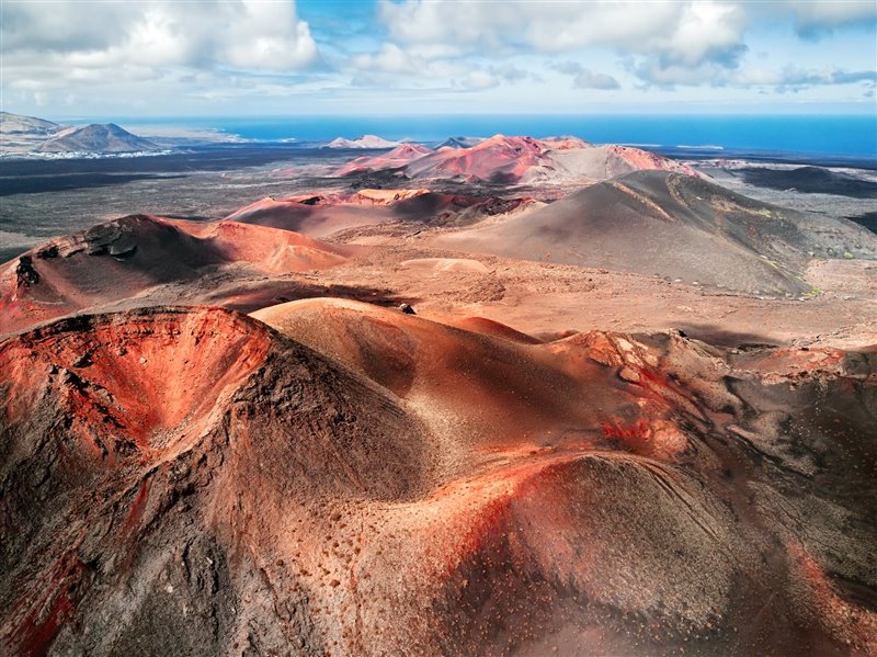 Paisaje volcánico, Parque Nacional de Timanfaya, Lanzarote