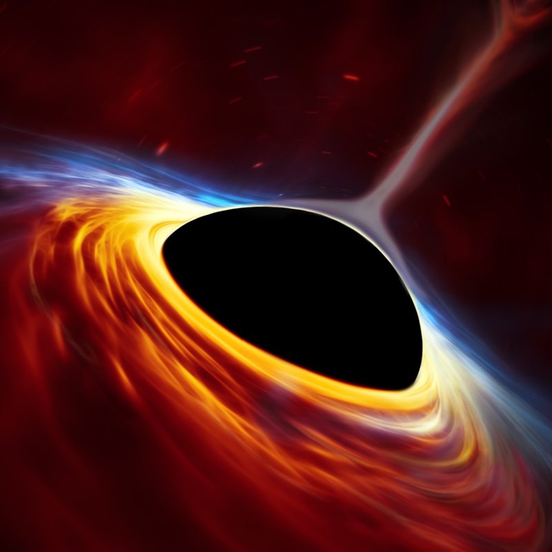 Las 5 partes esenciales de un agujero negro
