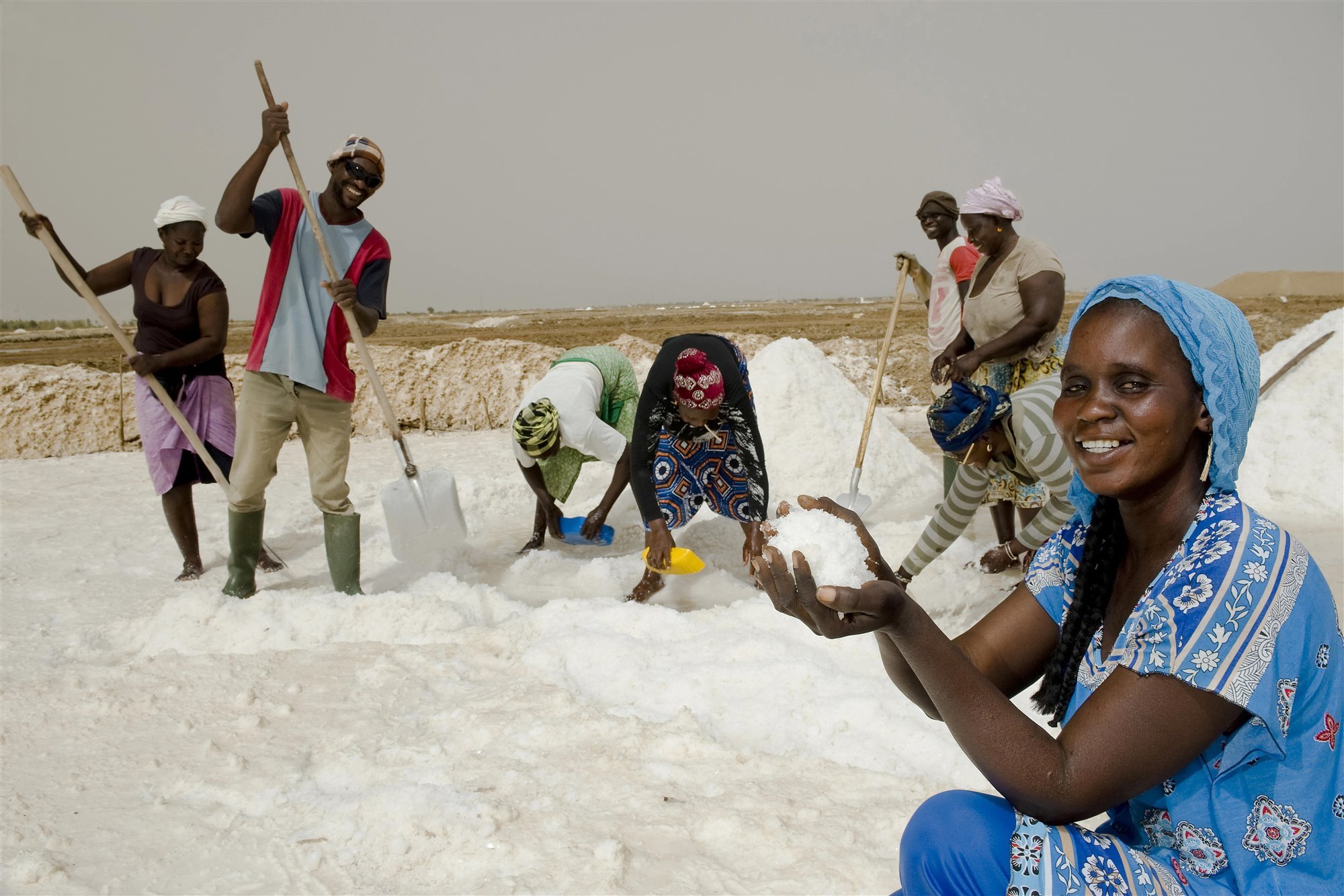 Mary Diouf AKA The Salt Queen - Iodisation of Harvested Salt in Senegal I