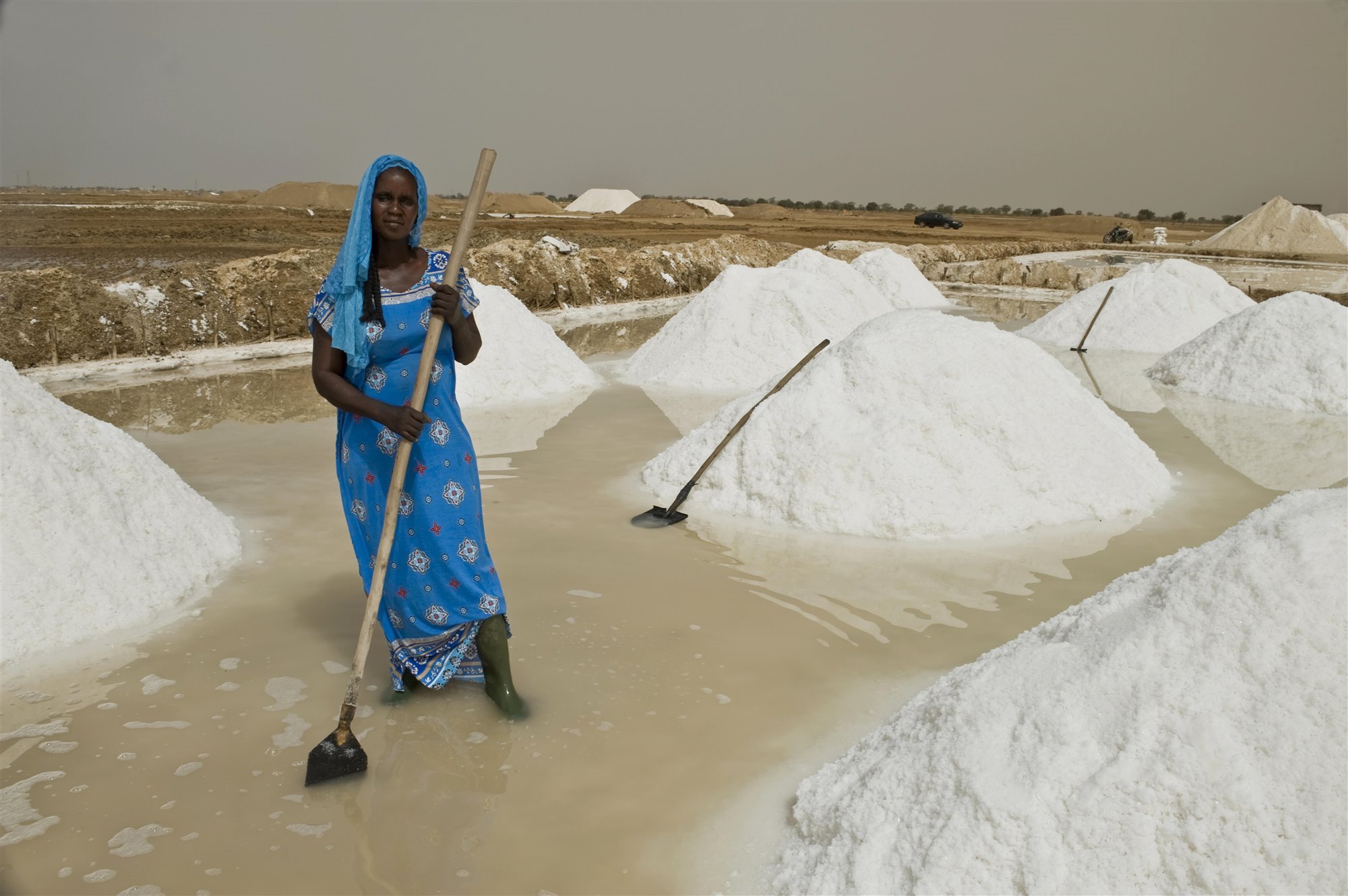 Mary Diouf AKA The Salt Queen - Iodisation of Harvested Salt in Senegal II