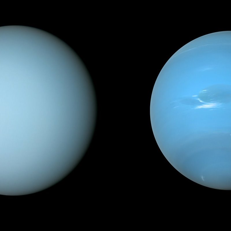 ¿Por qué Neptuno y Urano son de azules diferentes? 