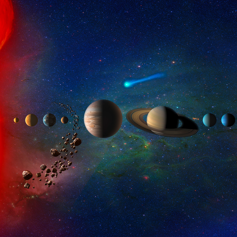 El sistema solar: qué es, cómo se formó y datos principales