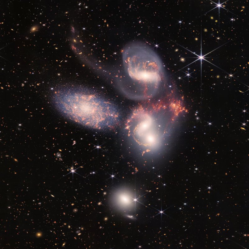 Las nuevas imágenes del Telescopio James Webb muestran un universo inédito