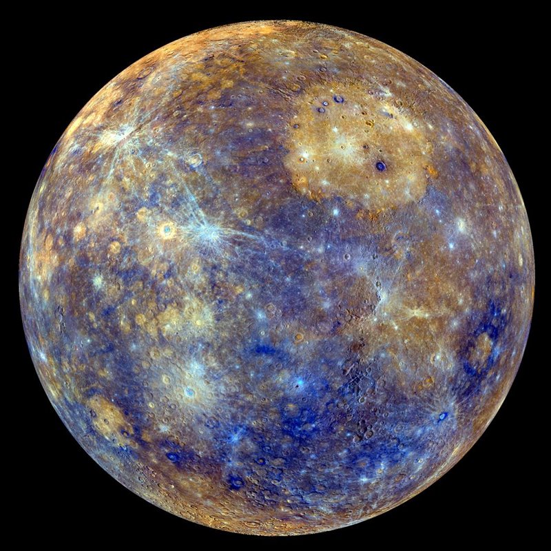 Mercurio, el planeta más cercano al Sol