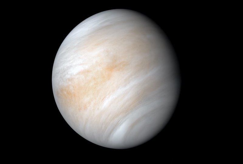 Imagen de Venus tomada por la sonda Mariner 10