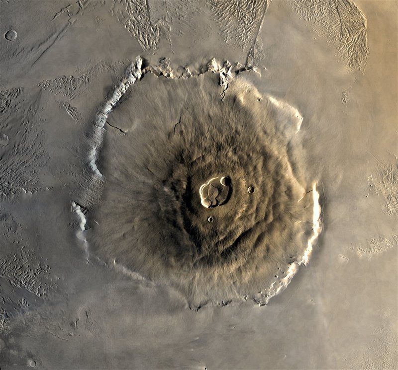 El Monte Olimpo de Marte