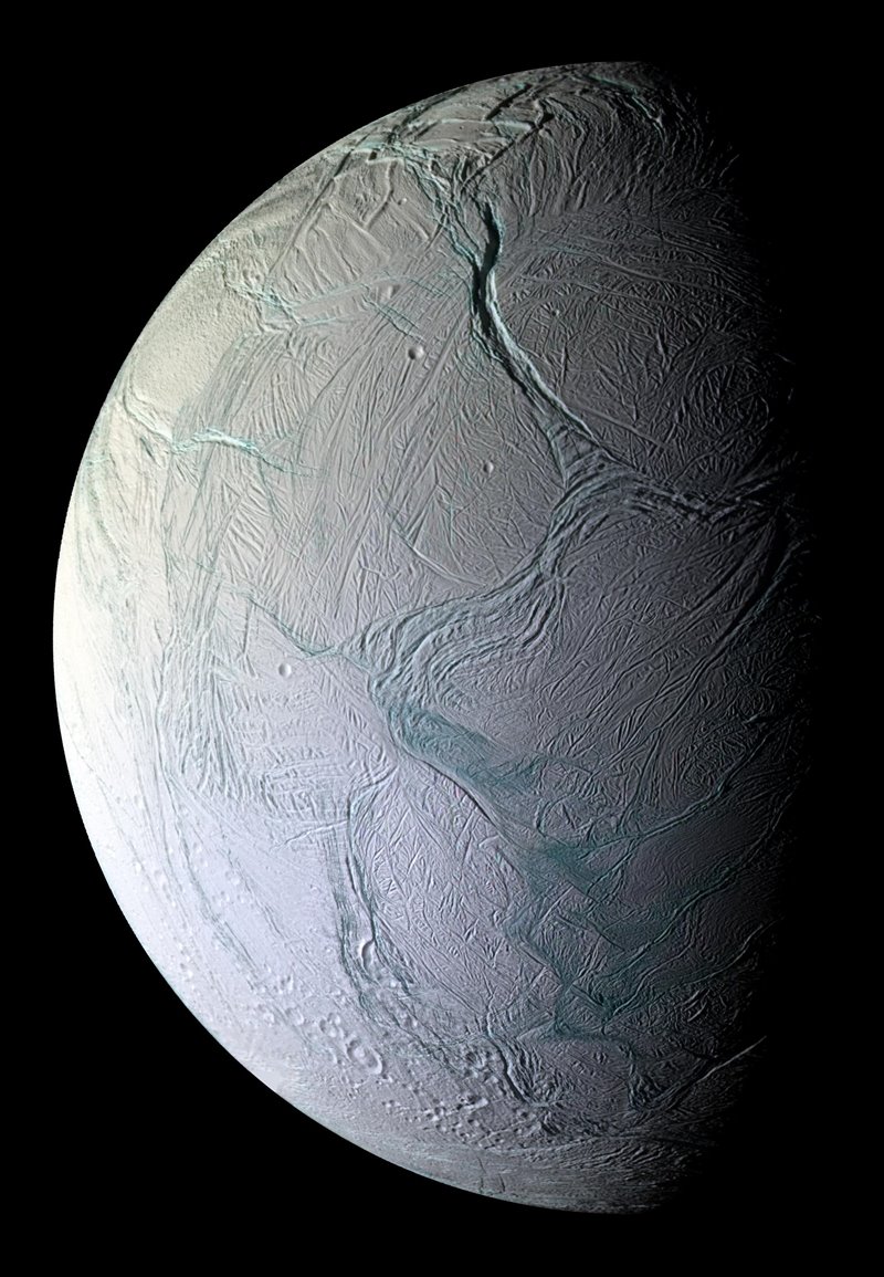 La luna de Saturno, Encélado