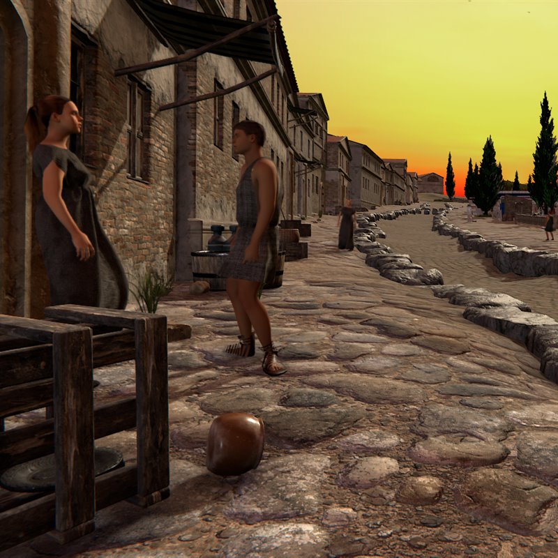 Un videojuego para aprender a ser romano