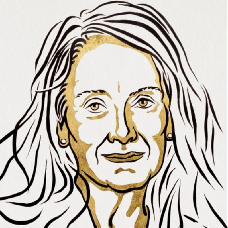 Premio Nobel de Literatura de 2022 para Annie Ernaux