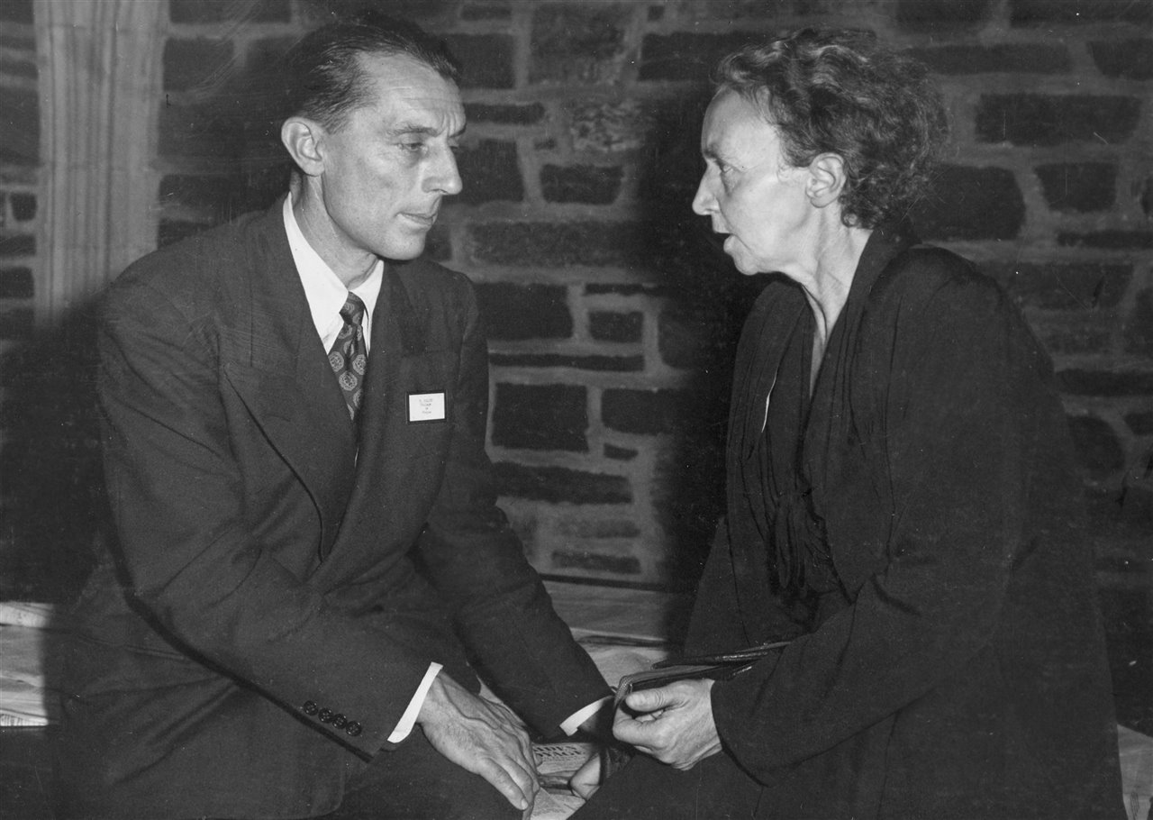 Frederic and Irene Joliot-Curie