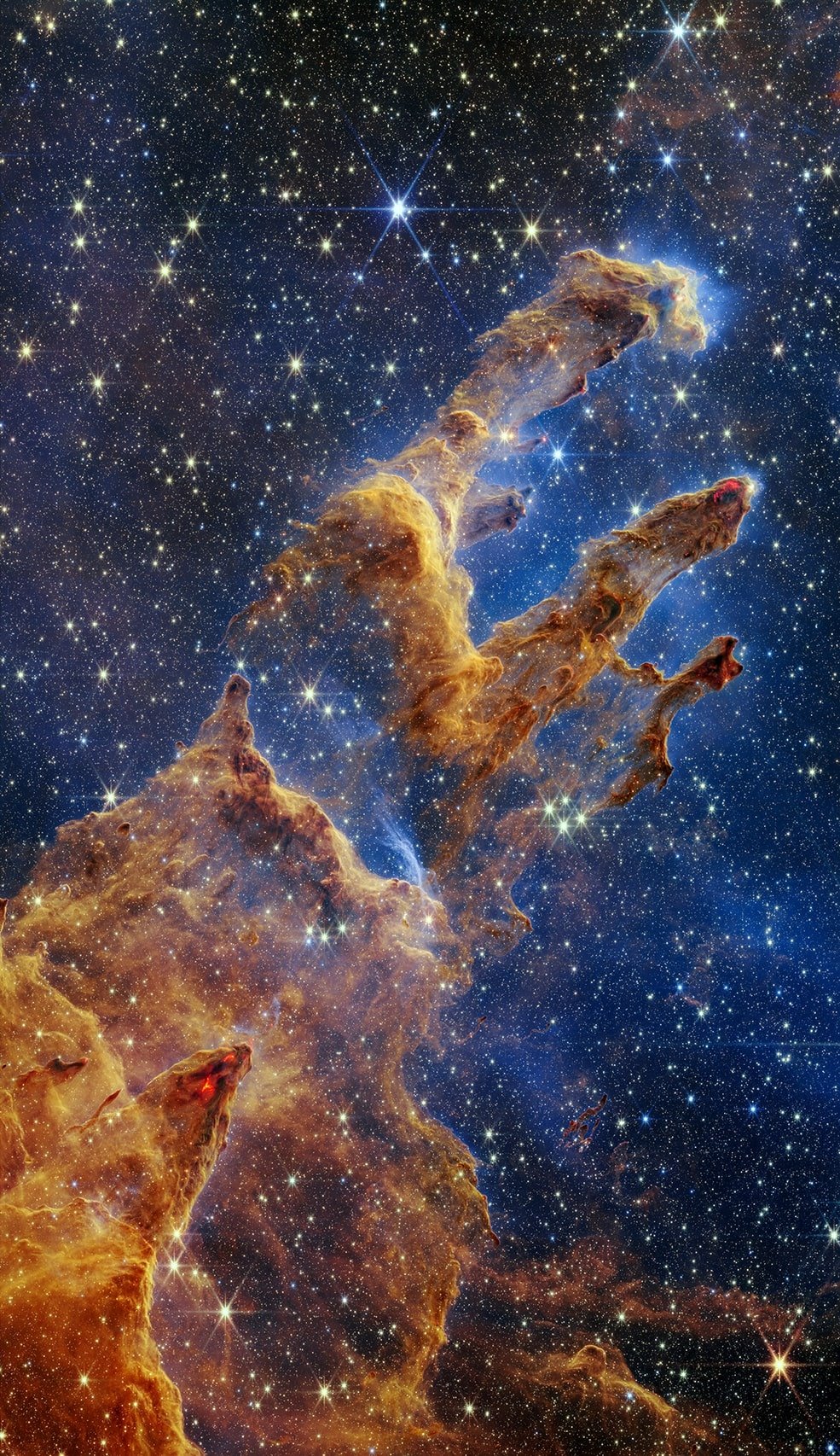 Los espectaculares Pilares de la Creación capturados por el Telescopio ...