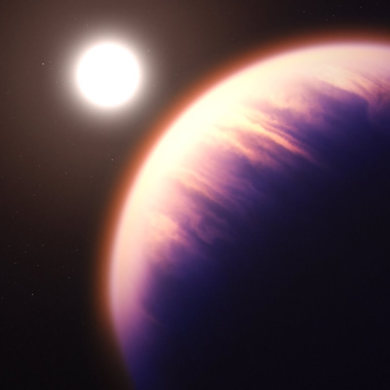 El telescopio James Webb descubre dióxido de azufre en la curiosa composición de la atmósfera un exoplaneta