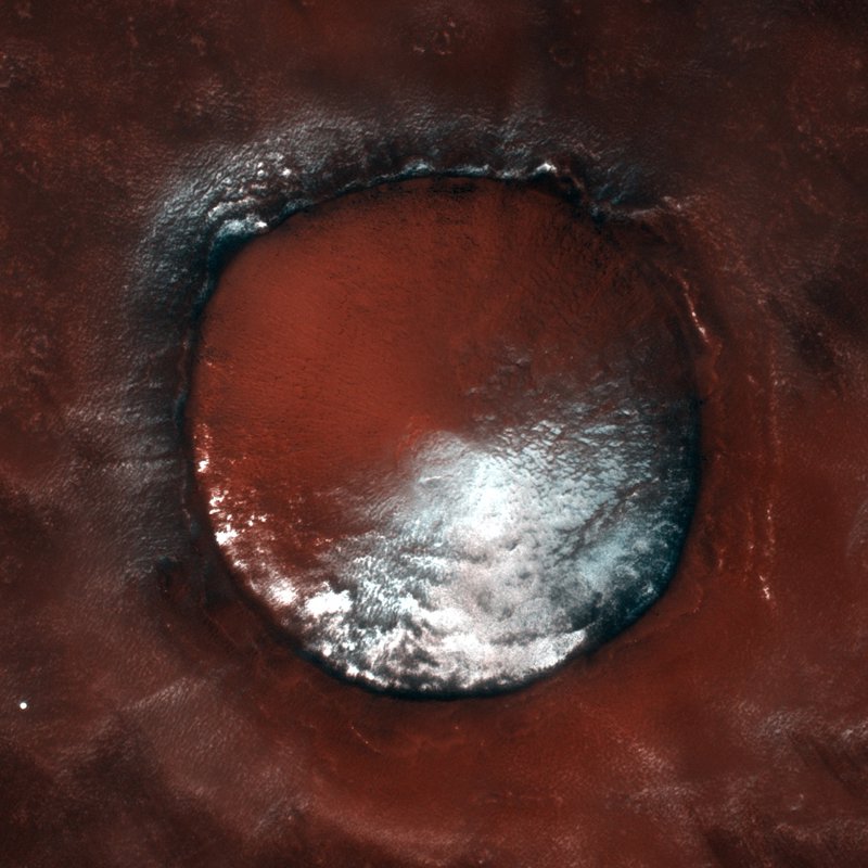Red velvet Mars pillars