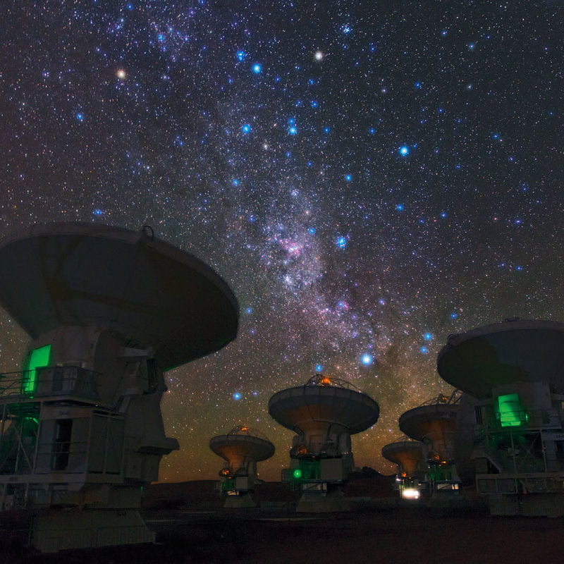 Telescopio Atacama Large Millimeter/submillimeter Array (ALMA)