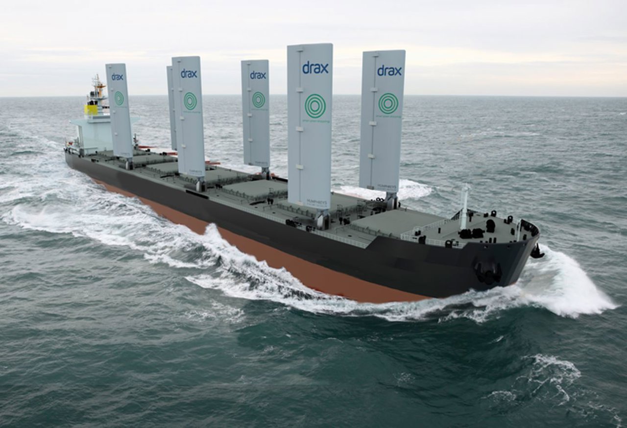 Los barcos del futuro podrían funcionar con energía eólica para luchar contra el cambio climático