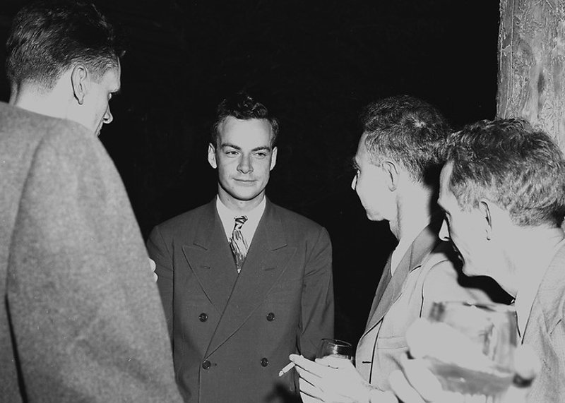 Feynman and Oppenheimer at Los Alamos