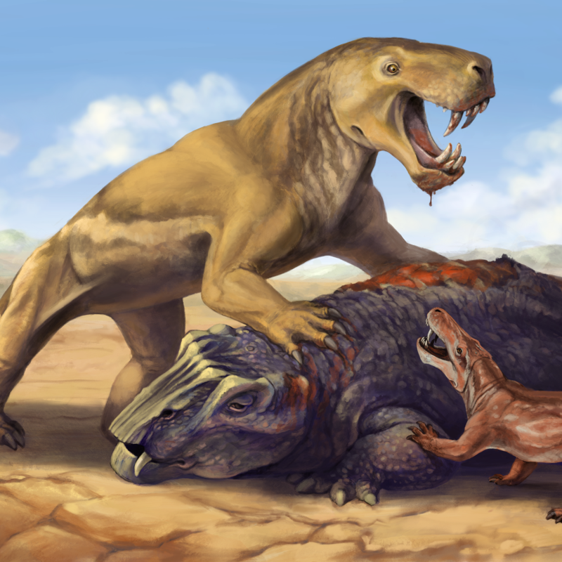 El temible depredador con dientes de sable que migró 11.000 kilómetros hace 252 millones de años