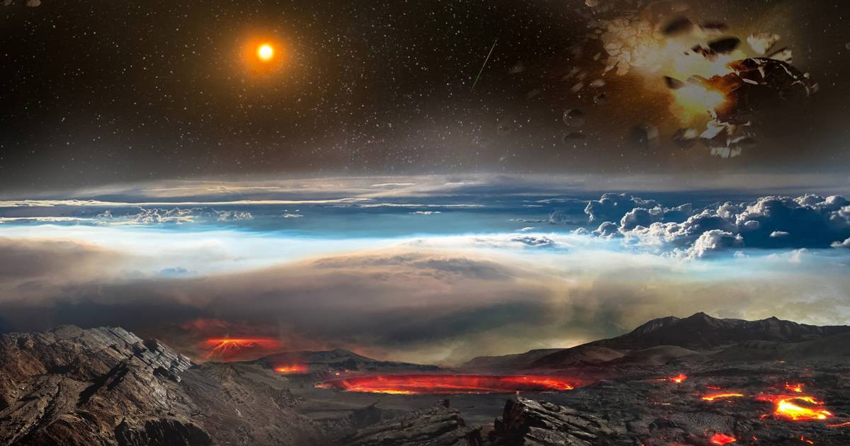 Volcanes y meteoritos: ¿el verdadero origen de la vida?
