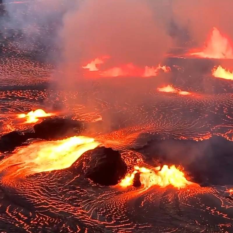 El volcán Kilauea entró en erupción y estas son las impactantes imágenes