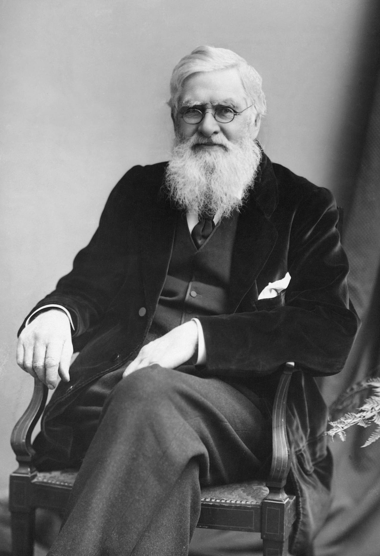 Alfred Russel Wallace, 1895