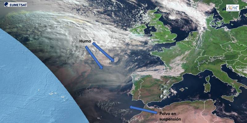 Incendios en Canadá: la nube de humo llega hasta Europa