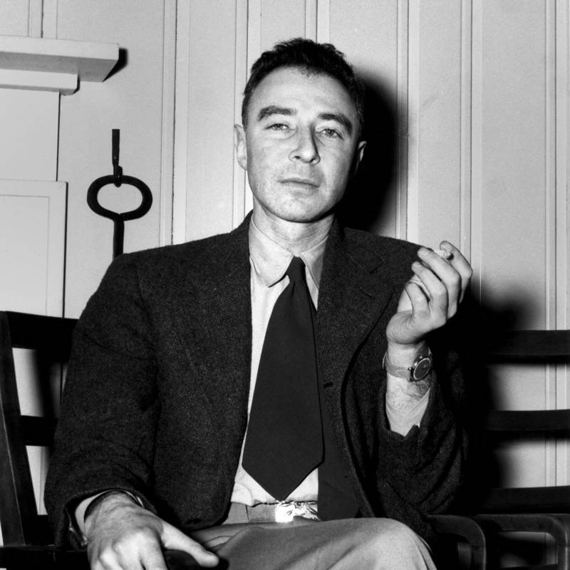 Robert Oppenheimer, la mente detrás de la bomba atómica