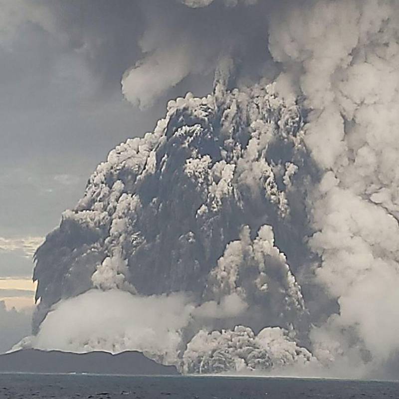 El volcán de Tonga hizo erupción en 2022, pero sus efectos seguirían sintiéndose hasta hoy