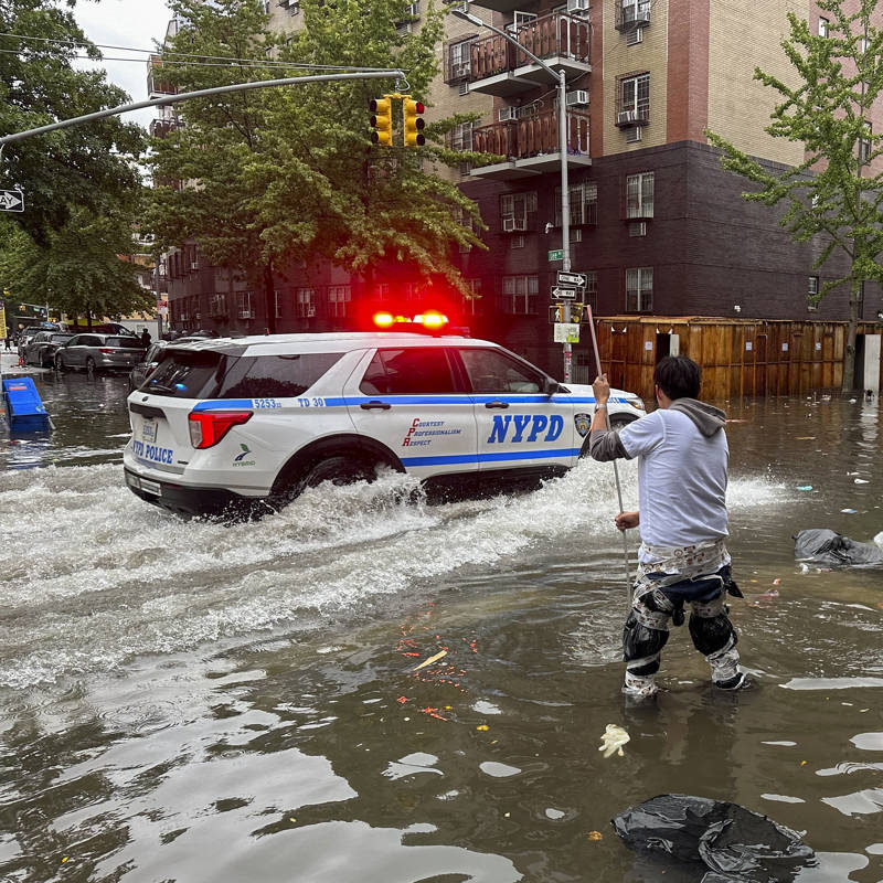 Emergencia en Nueva York por lluvias torrenciales