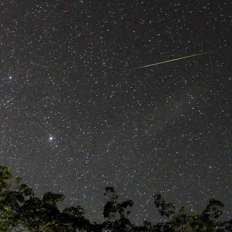 Así se vieron las Gemínidas, la mayor lluvia de meteoros del año