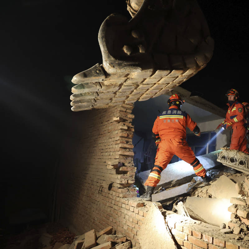 Terremoto nocturno conmociona el norte de China