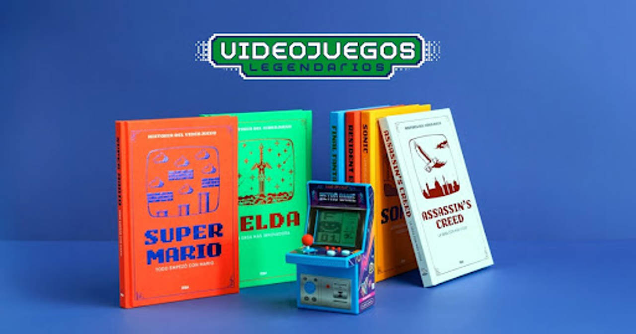 Descubre la nueva colección de RBA: Videojuegos Legendarios
