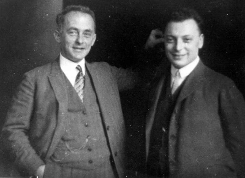 Max Born and Wolfgang Pauli 