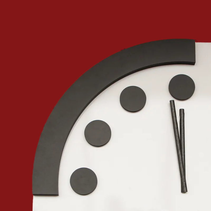 'Doomsday Clock' o el Reloj del Fin del Mundo, ¿qué significa estar a 90 segundos de la medianoche?