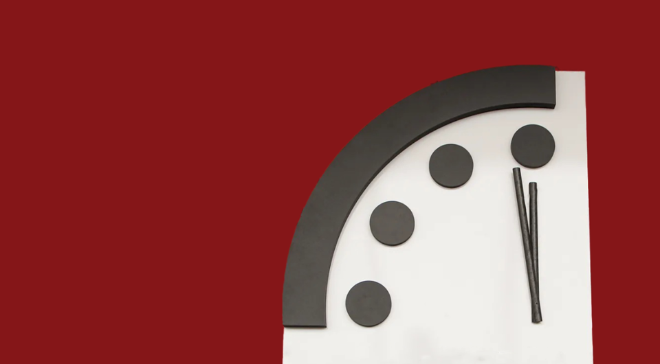 'Doomsday Clock' o el Reloj del Fin del Mundo 2024 ¿qué es y qué