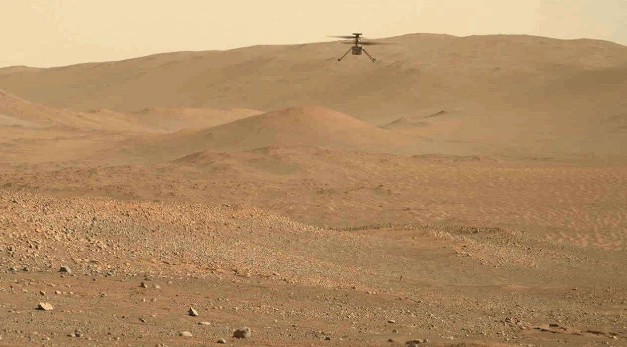 Helicóptero Ingenuity NASA Marte