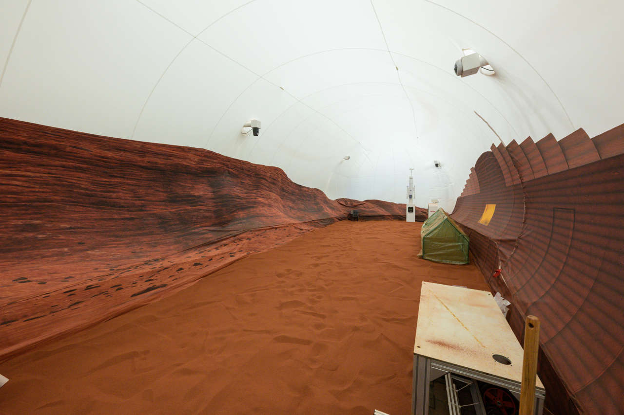 NASA CHAPEA Mars Dune Alpha simulación