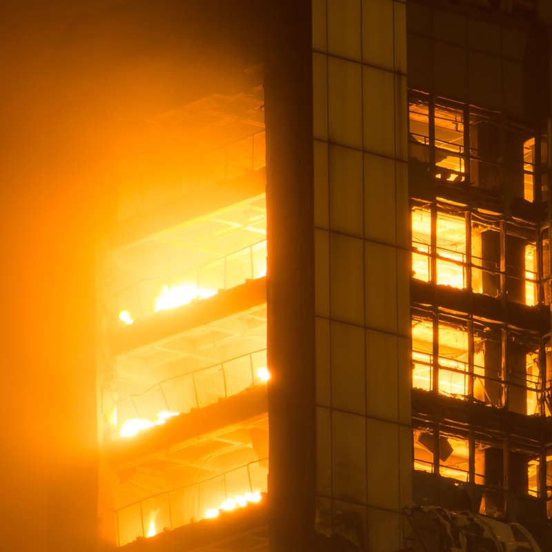 ¿Son seguros nuestros edificios en caso de incendio?