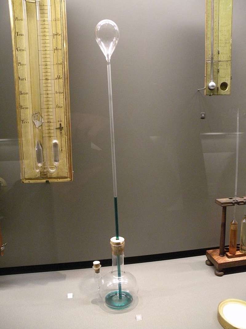 Musée des Arts et Métiers thermoscope de galilée 1592