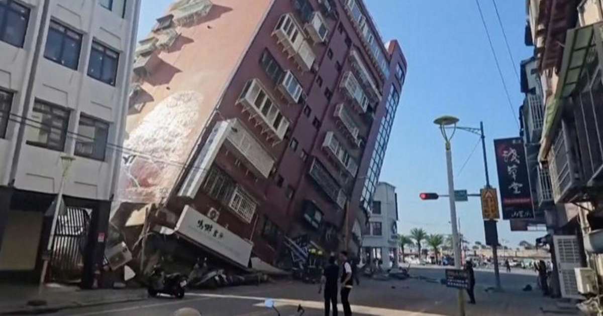 Taïwan est secouée par le tremblement de terre le plus puissant de ses 25 dernières années