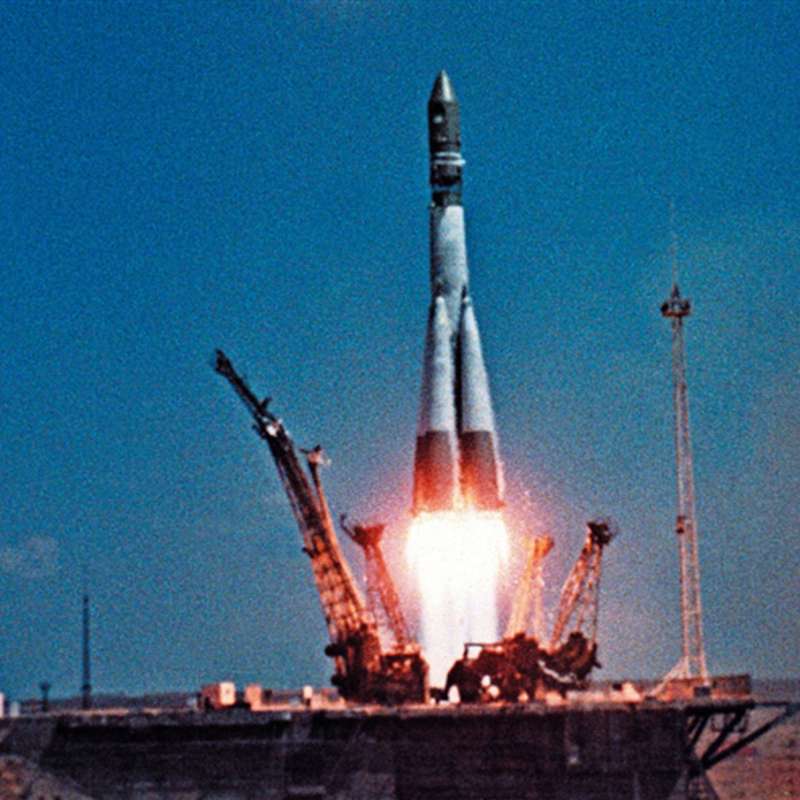 Vostok I: el primer vuelo espacial tripulado que llevó a Yuri Gagarin fuera de la Tierra