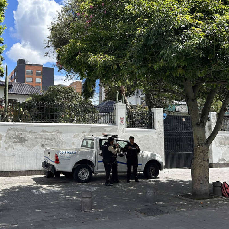 Ecuador ataque embajada México