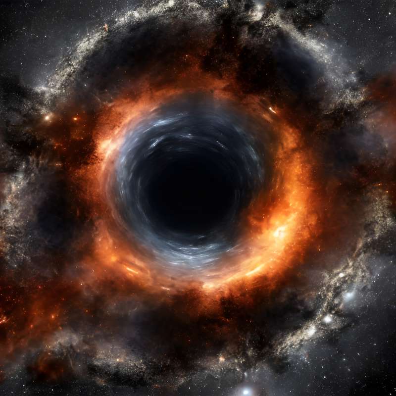 Esto es lo que pasaría si cayéramos sobre un agujero negro supermasivo