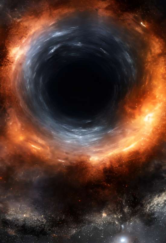 Esto es lo que pasaría si cayéramos sobre un agujero negro supermasivo
