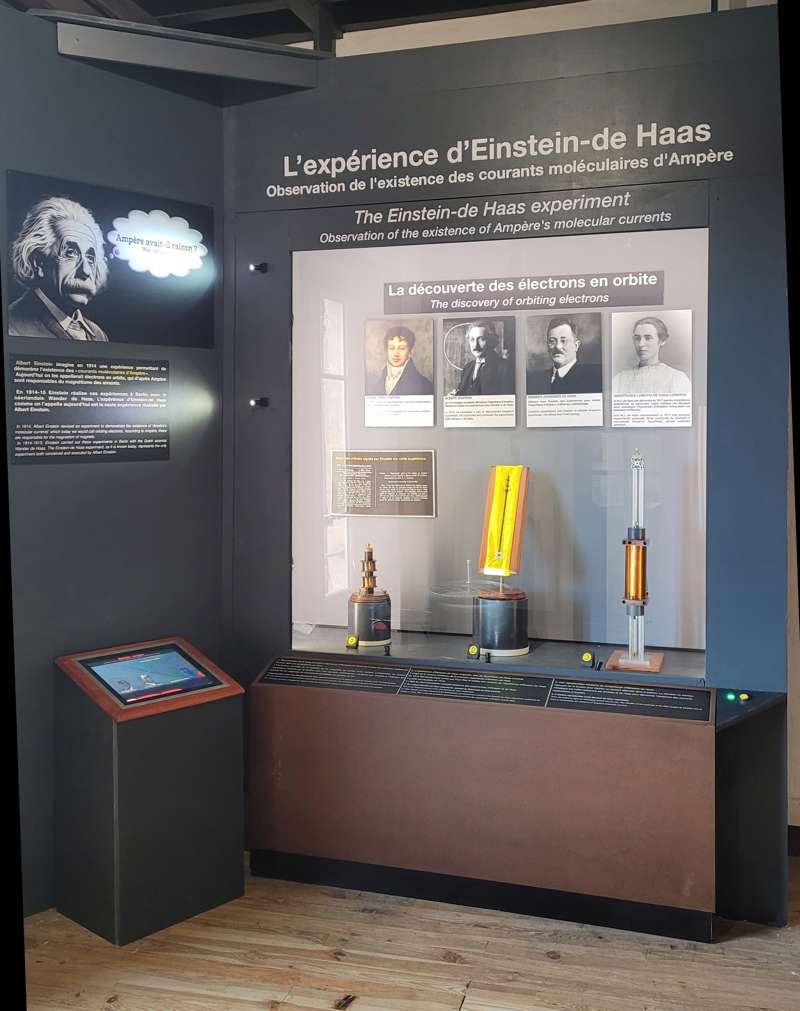 El experimento Einstein-De Hass | Museo Ampère