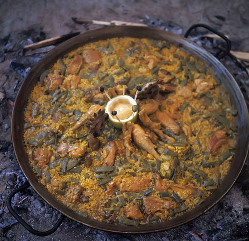 Paella valenciana, Comunidad Valenciana