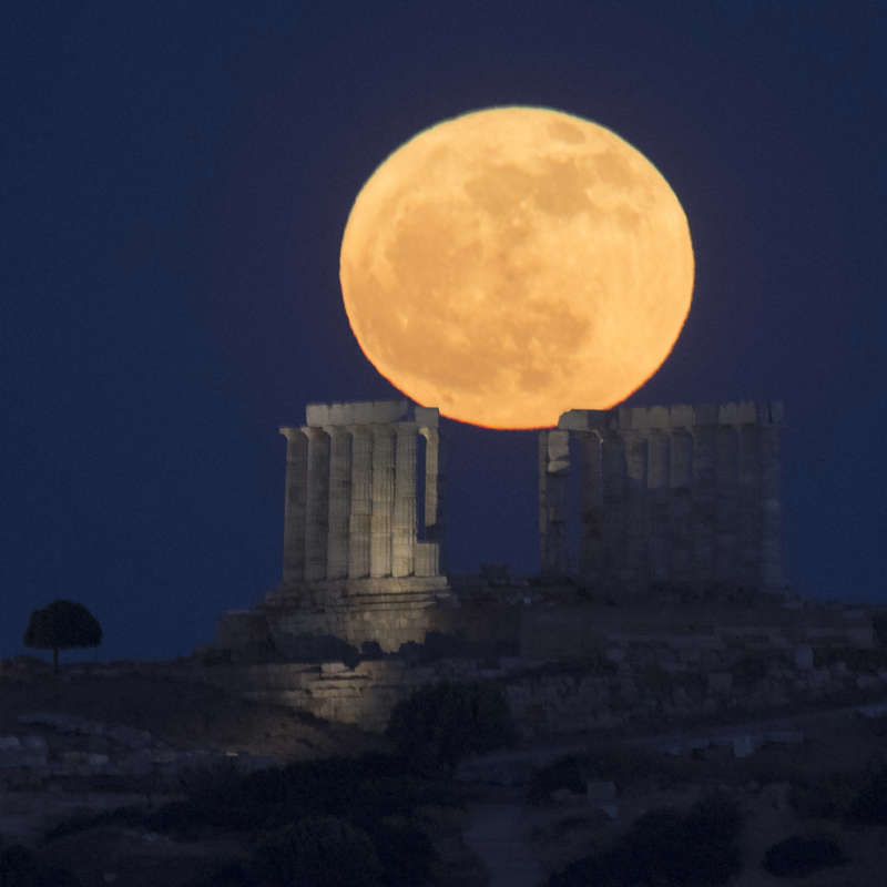 Así se vio la Luna de Flores 2024, el espectacular plenilunio de mayo