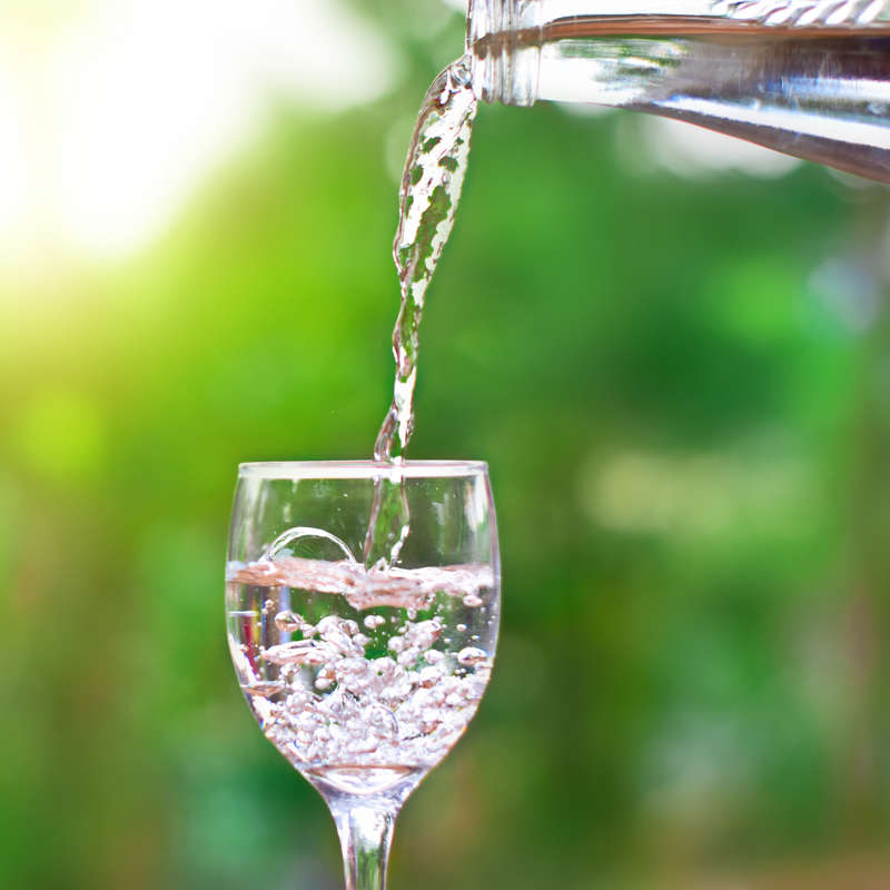 Agua hidratación