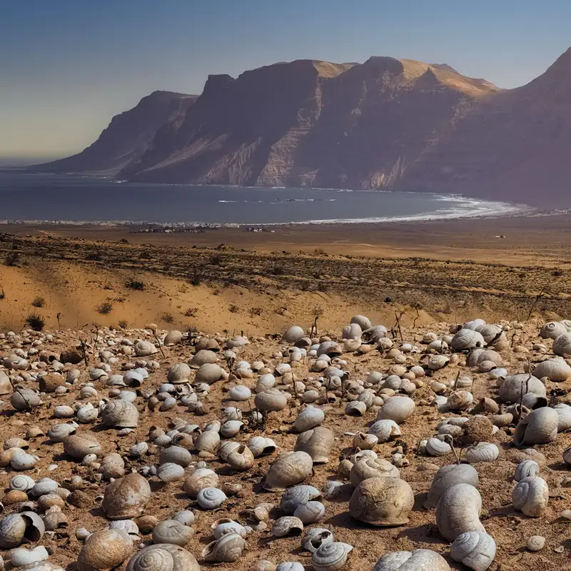 Jable de Famara, viaje al pasado