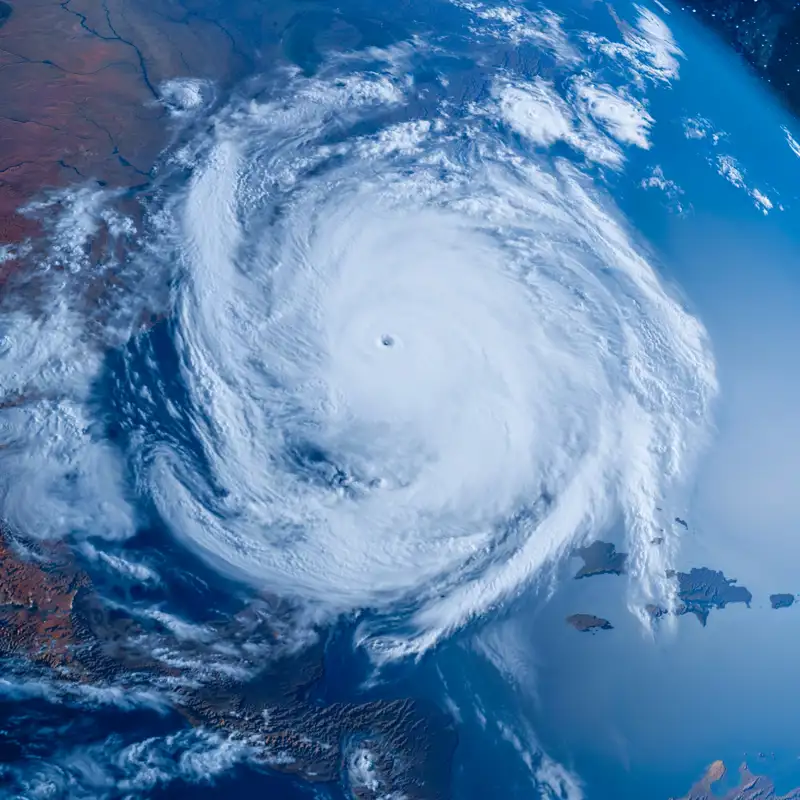 El huracán Helene provocó enormes ondas gravitacionales en la atmósfera